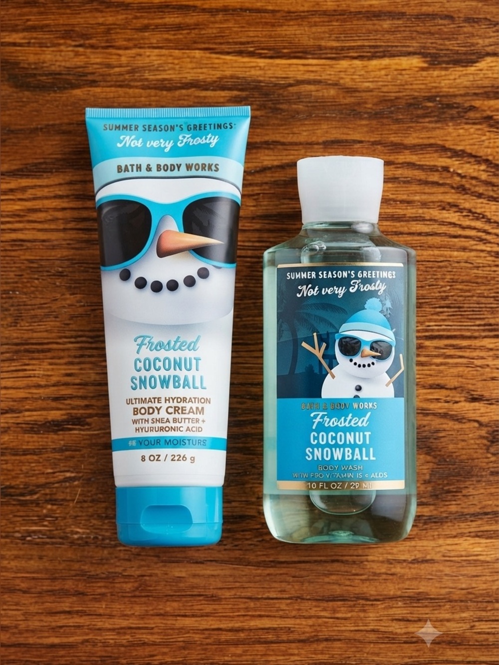 Bath & Body Works Frosted Coconut Snowball set